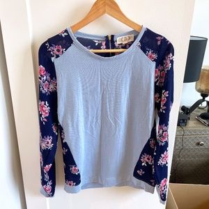 light-weight Floral long sleeve shirt